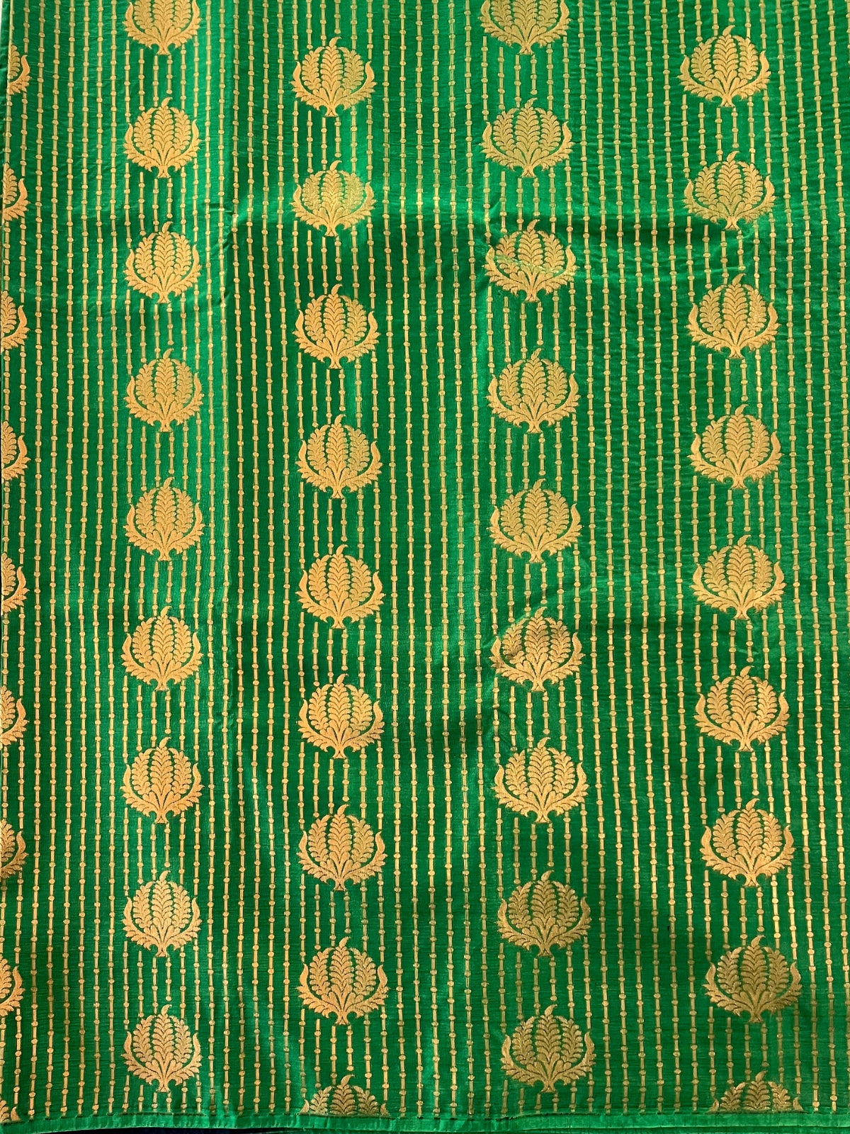 Green Semi Silk Saree
