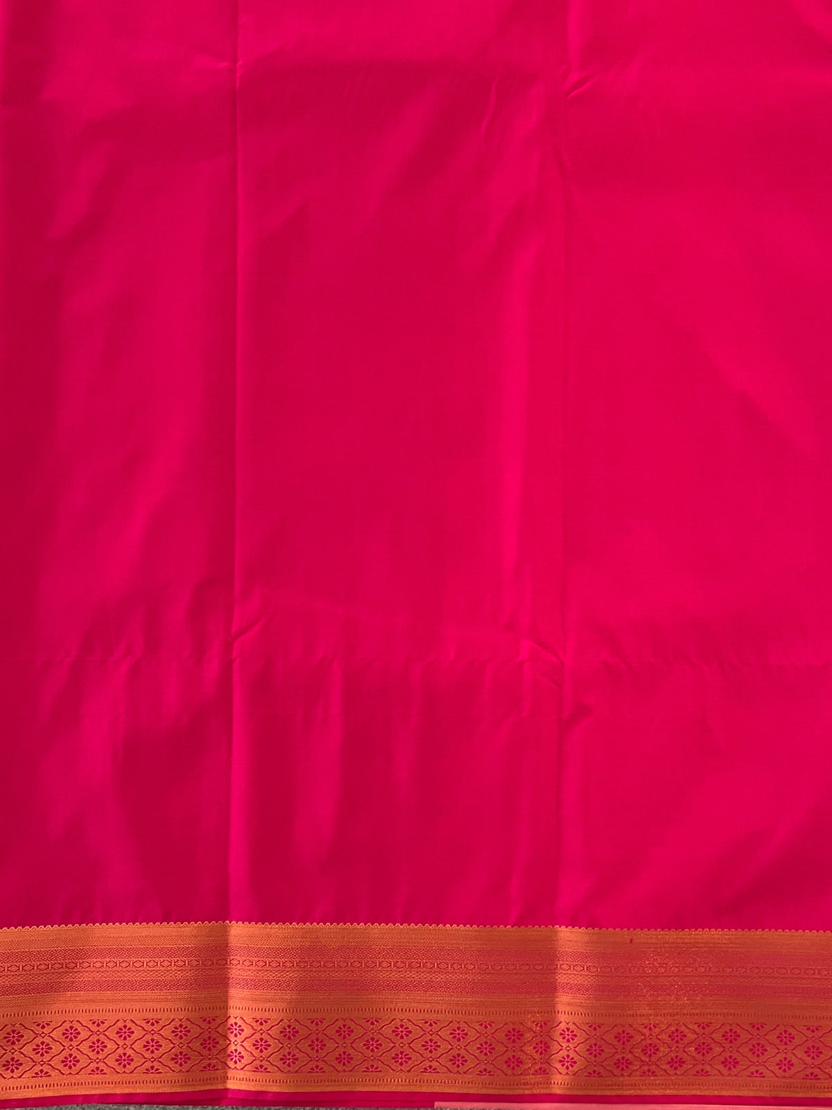 Off White Semi Silk Saree