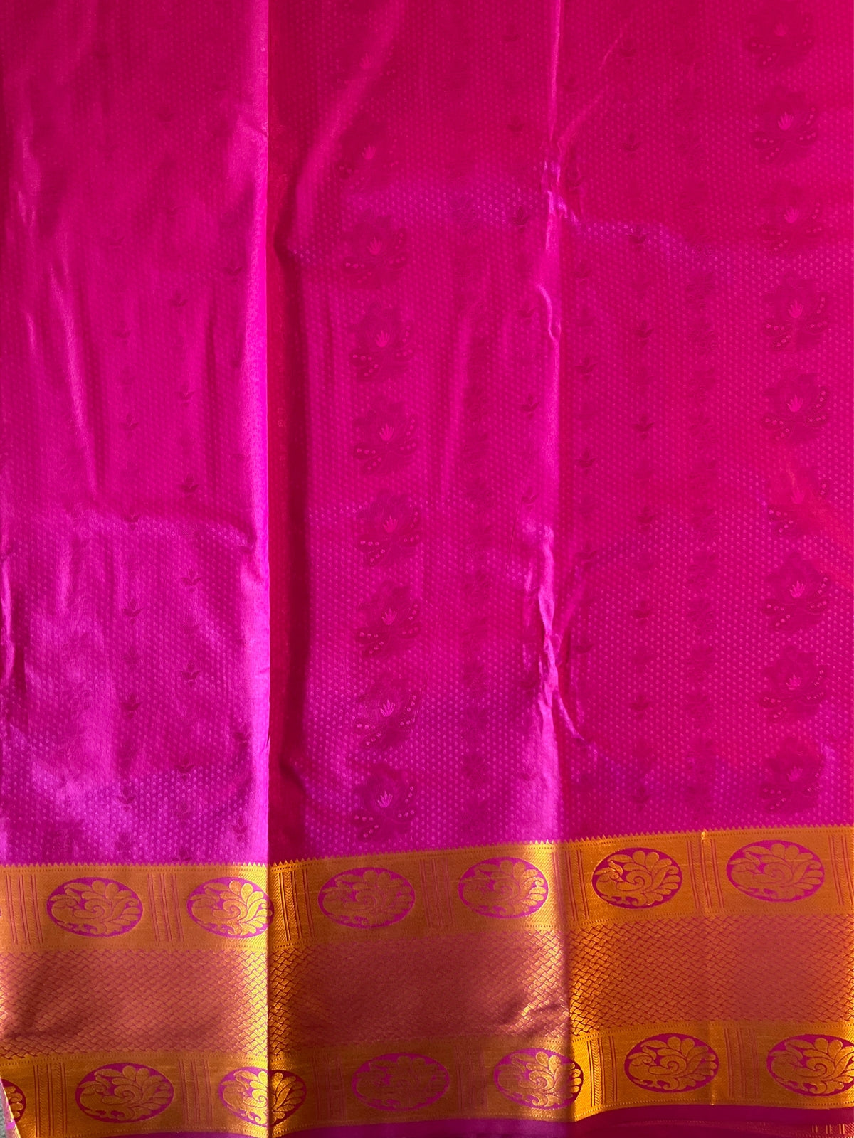 Brown Semi Silk Saree