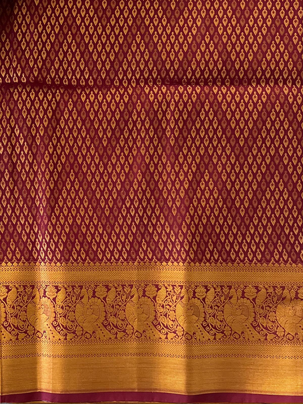 Orange Semi Soft Silk Saree