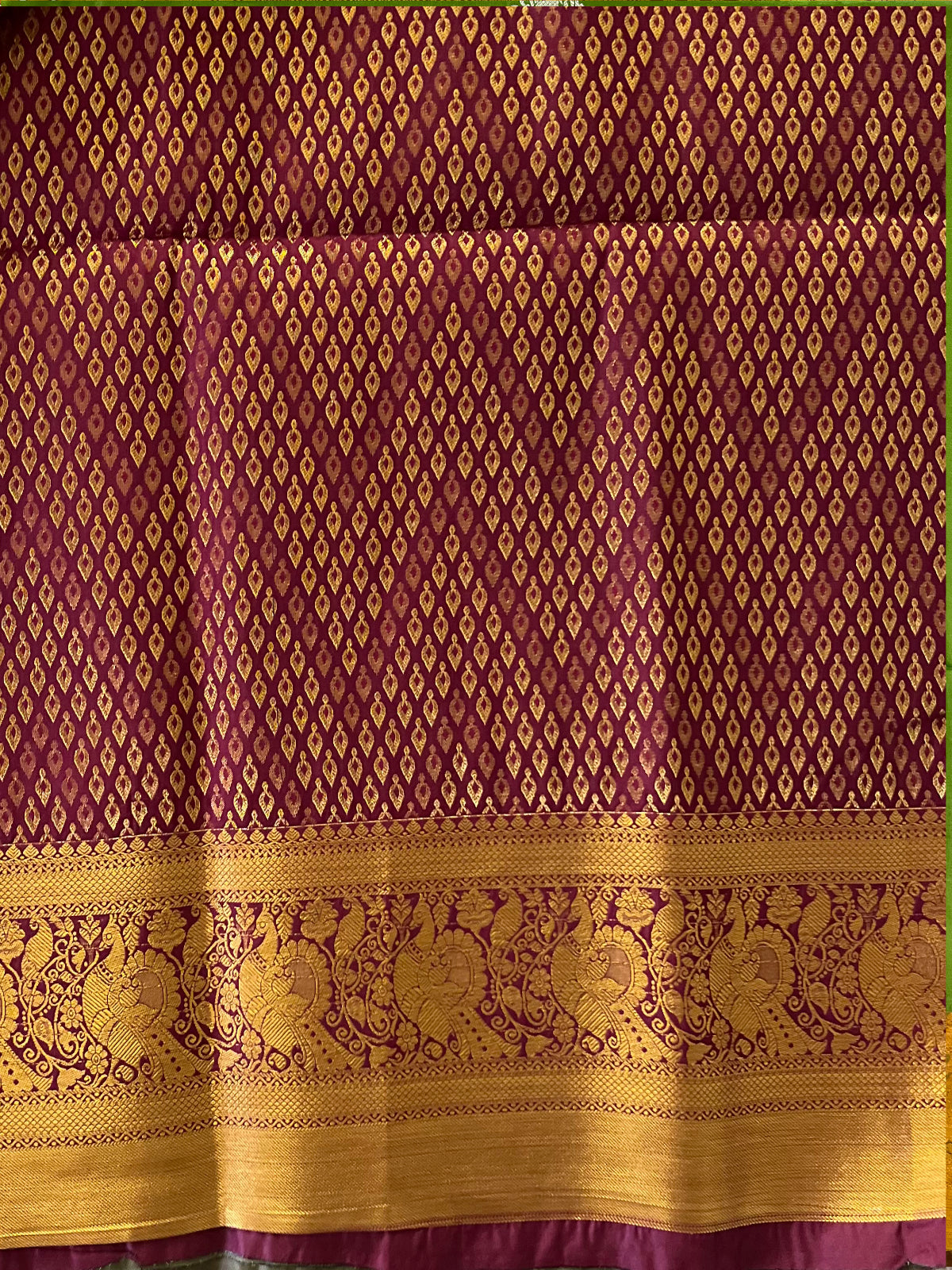 Green Semi Soft Silk Saree