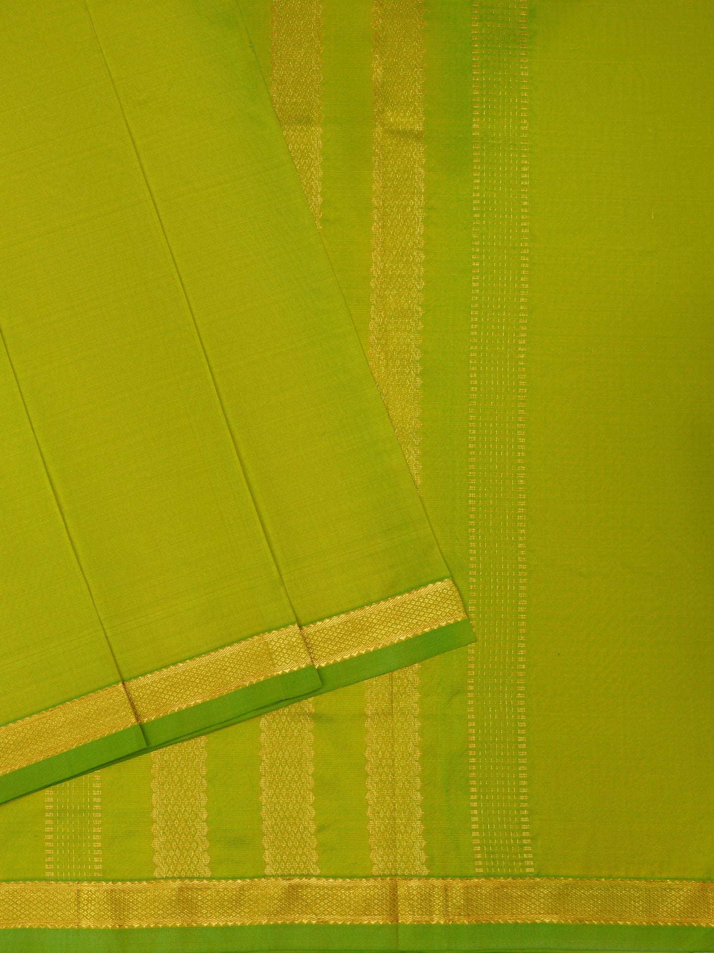 Sneha Green 9 Yards Kanchivaram Silk Saree
