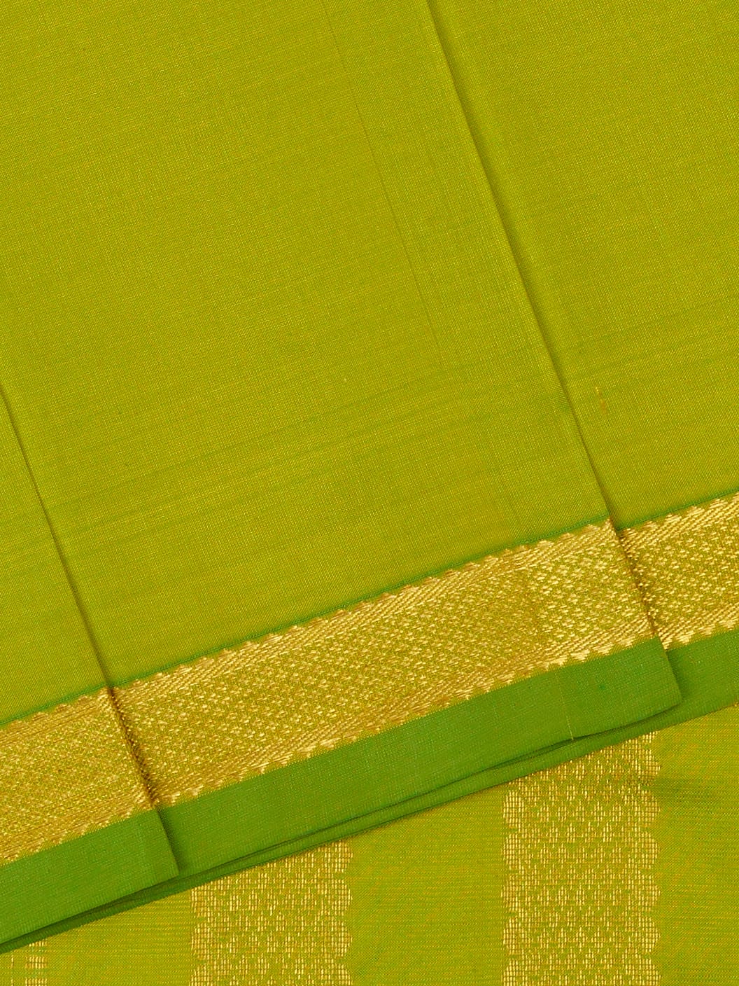 Sneha Green 9 Yards Kanchivaram Silk Saree