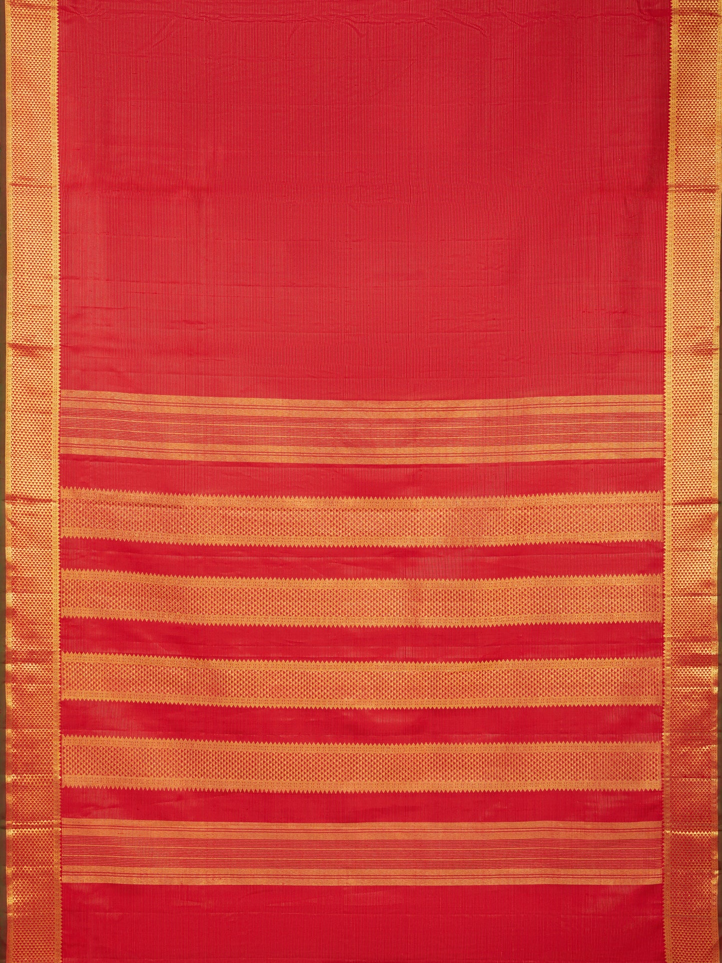 Maroon Vairaoosi 9 Yards Kanchivaram Silk Saree