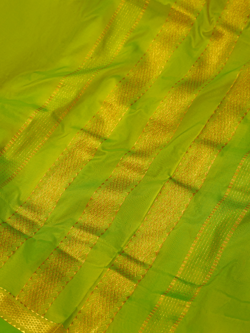 Sneha Green 9 Yards Kanchivaram Silk Saree
