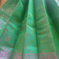 Green Semi Silk Saree