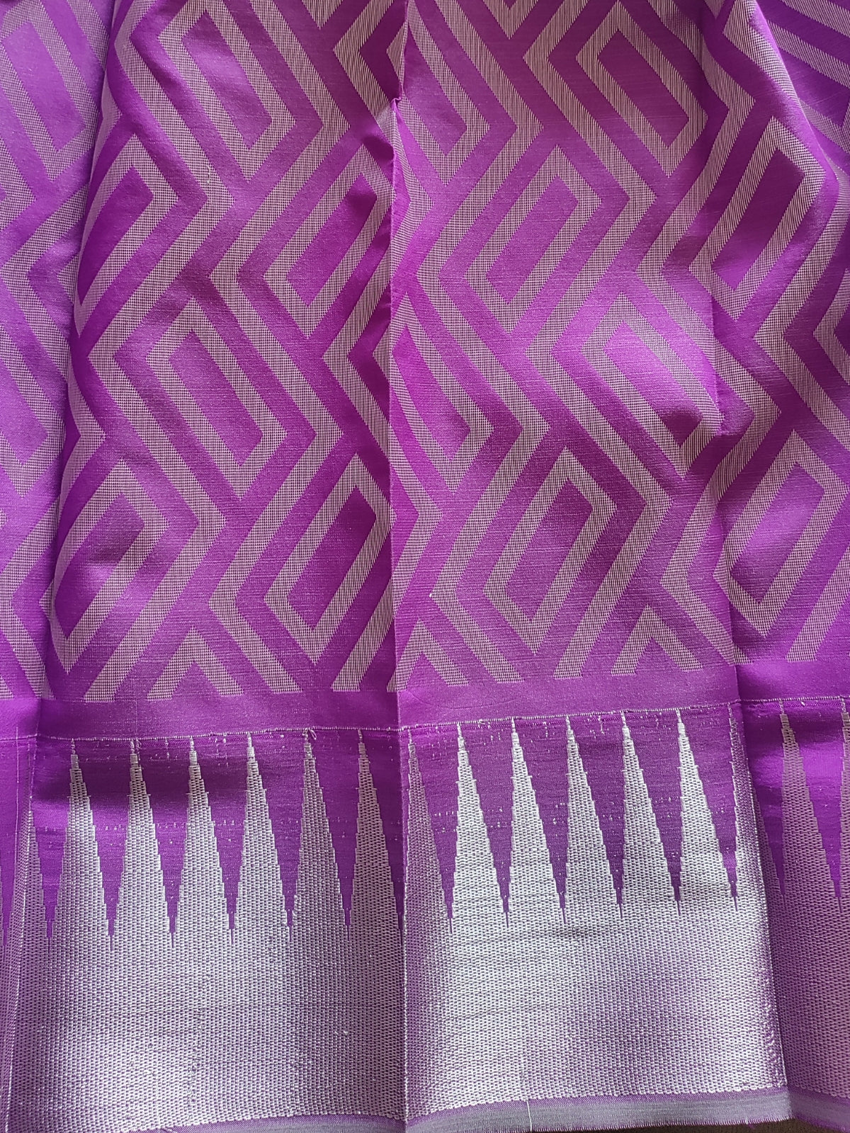 Baby Pink Semi Silk Cotton Saree