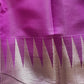 Baby Pink Semi Silk Cotton Saree