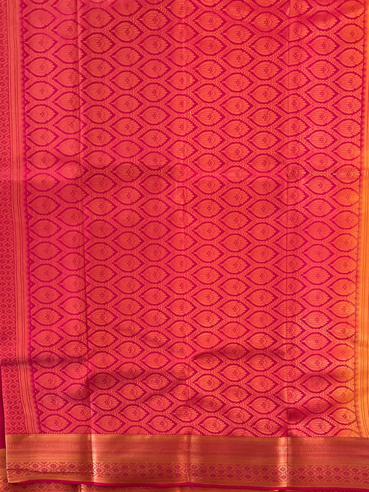 Pink Semi Silk Saree