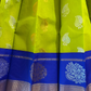 Green Semi Silk Cotton Saree