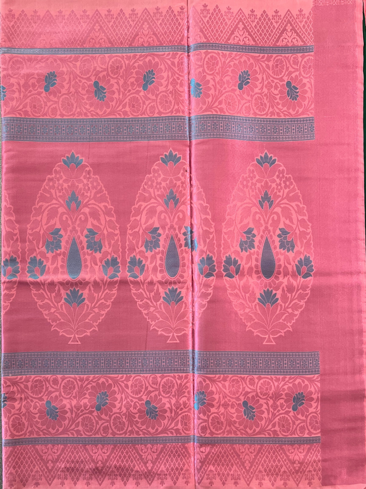 Pink Semi Soft Silk Saree