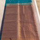 Blue Semi Silk Soft Saree