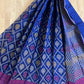 Navy Blue Semi Silk Cotton Saree