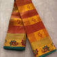 Maroon Semi Silk Saree