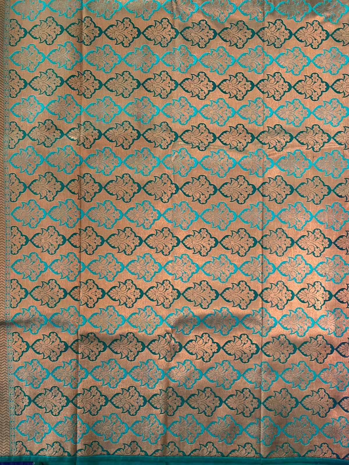 Ink Blue Semi Silk Saree