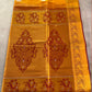 Orange Semi Soft Silk Saree