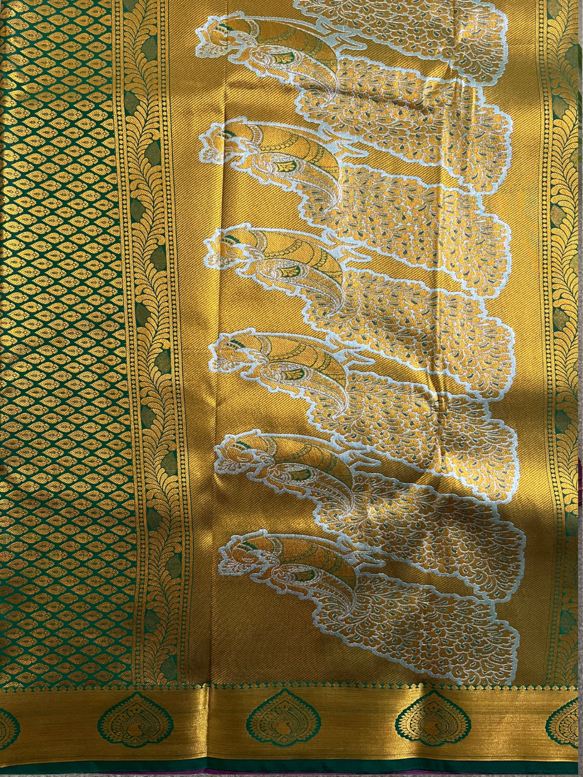 Pink Semi Silk Saree