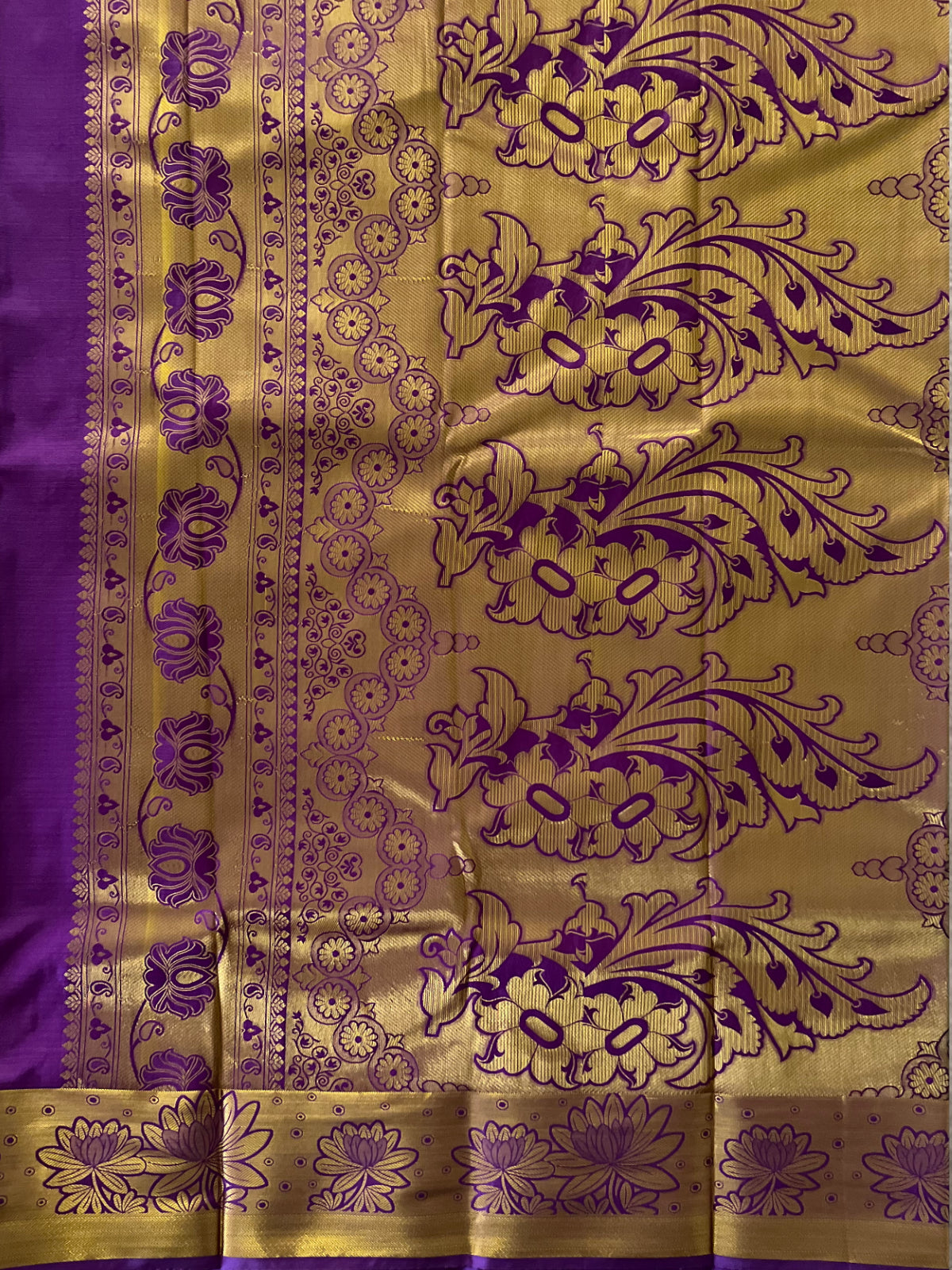 Yellow Semi Silk Saree