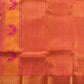 Orange Semi Silk Saree
