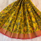 Yellow Semi Silk Cotton Saree
