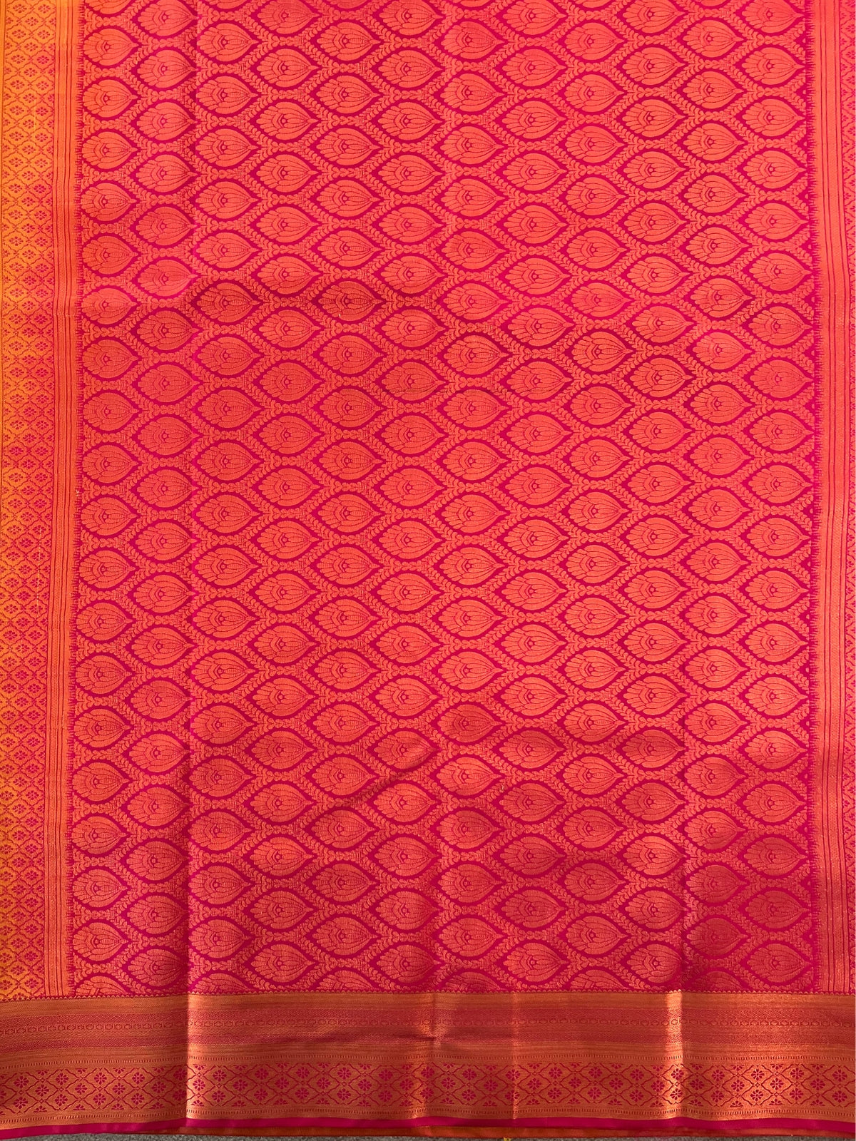 Yellow Semi Silk Saree
