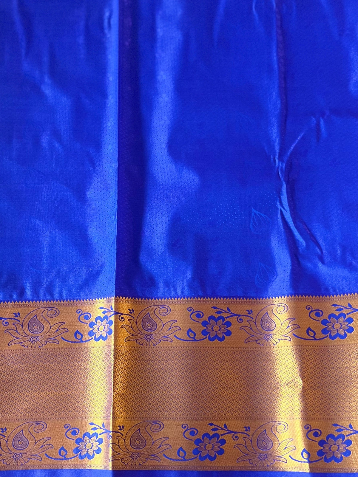 Brown Semi Silk Saree