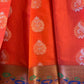 Coral Semi Silk Cotton Saree