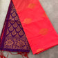 Coral Semi Soft Silk Saree