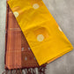 Mustard Yellow Semi Soft Silk Saree