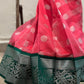Pink Semi Silk Cotton Saree