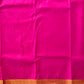 Orange Semi Silk Saree