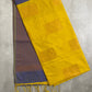 Mustard Yellow Semi Soft Silk Saree