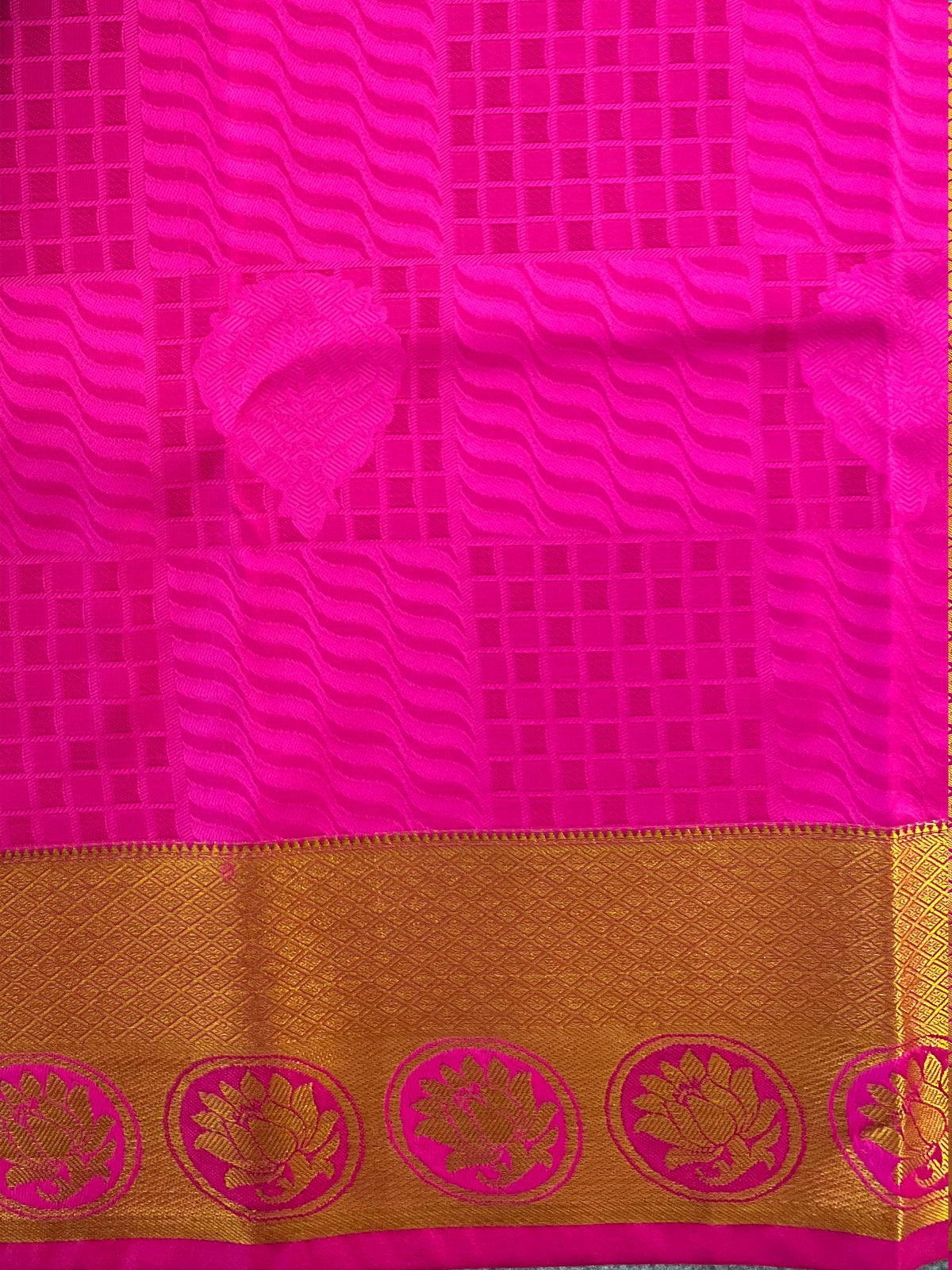 Green Semi Silk Saree