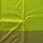 Green Semi Silk Saree