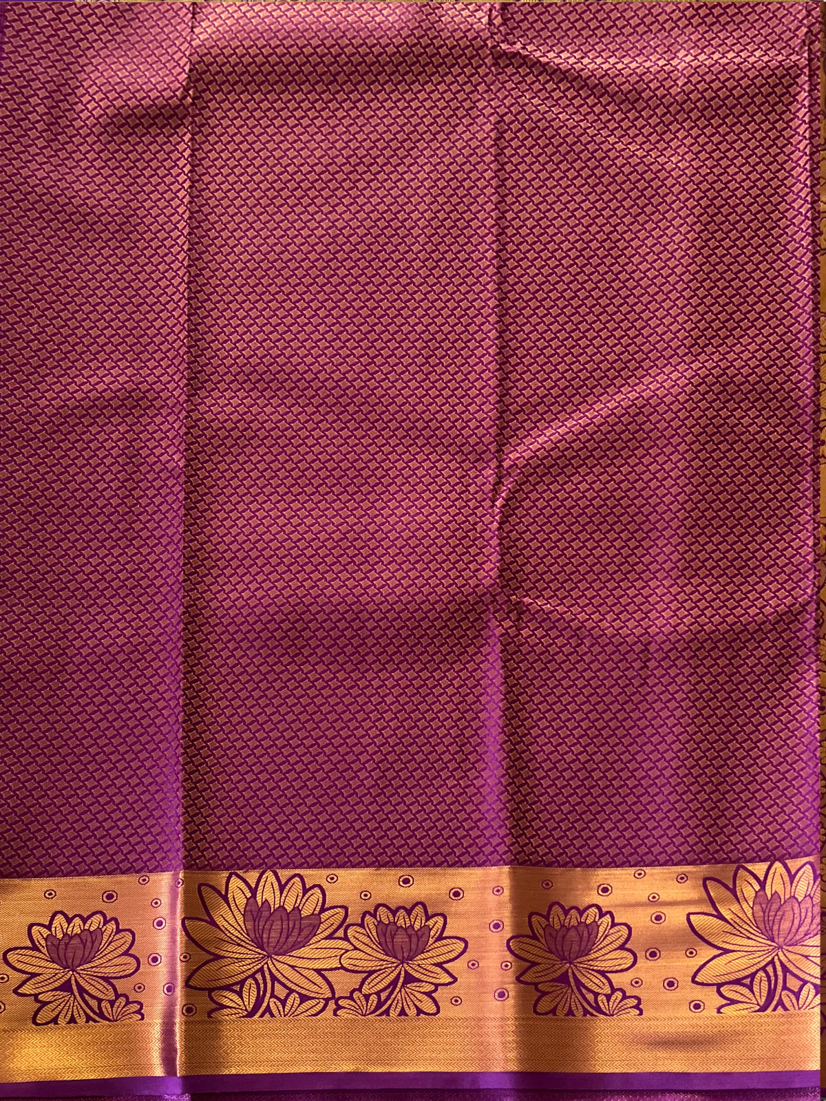 Yellow Semi Silk Saree