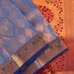 Blue Semi Silk Saree