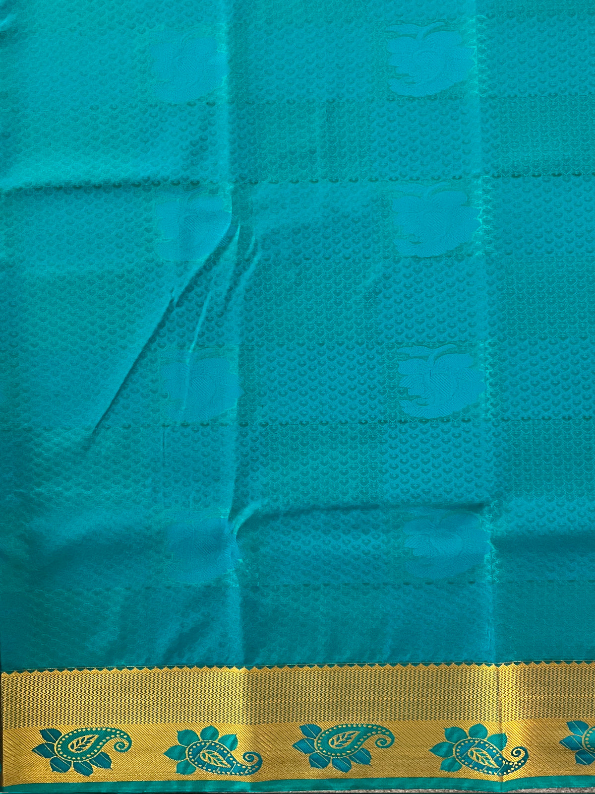 Maroon Semi Silk Saree