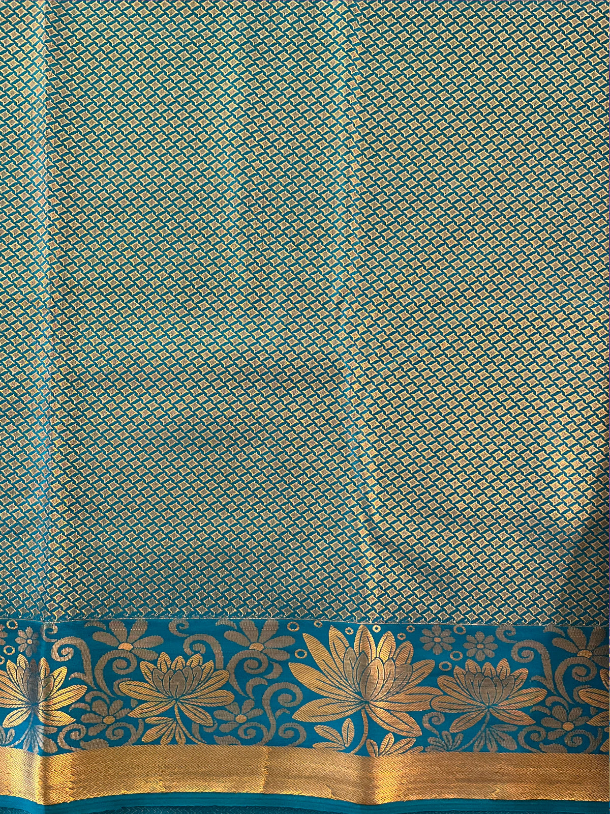 Violet Semi Silk Saree