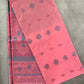 Pink Semi Soft Silk Saree