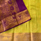 Yellow Semi Silk Saree