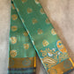 Green Semi Silk Saree