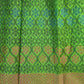 Green Semi Silk Cotton Saree
