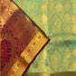 Light Green Semi Silk Saree