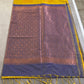 Mustard Yellow Semi Soft Silk Saree