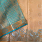 Off White Semi Silk Saree