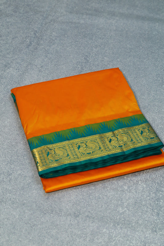 Mayil Pettu Pure Silk Madisar 10 Yards