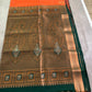 Orange Semi Soft Silk Saree