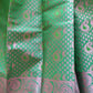 Green Semi Silk Saree