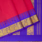 Vani Rani with Violet 9 Yards Kanchivaram Silk Saree