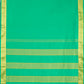 Parrot Green 9 Yards Kanchivaram Silk Saree